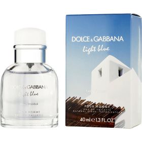 D & G LIGHT BLUE LIVING STROMBOLI POUR HOMME by Dolce & Gabbana EDT SPRAY 1.3 OZ