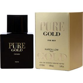 KAREN LOW PURE GOLD by Karen Low EDT SPRAY 3.4 OZ