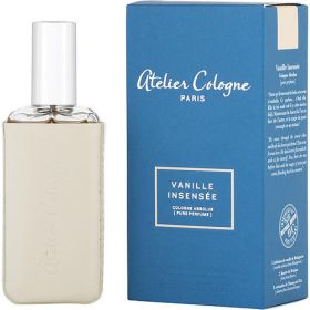 ATELIER COLOGNE by Atelier Cologne VANILLE INSENSEE COLOGNE ABSOLUE REFILLABLE TRAVEL SPRAY 1 OZ