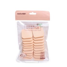 Wet And Dry Square Sponge Powder Puff Concealing And Setting Tools