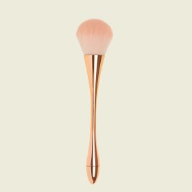 Small Waist Makeup Brush Set Soft Hair Loose Powder Makeup Tool (Option: Rose Red-Loose powder brush)