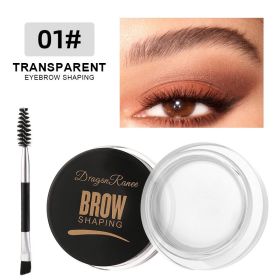 Eyebrow Dye Cream Waterproof Long Lasting Singl Gel (Option: A)