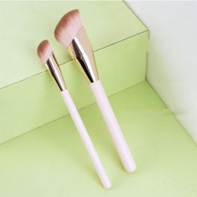 New Cosmetic Brush Fingertip Concealer Brush Is Soft No Powder (Option: Skin-Small)