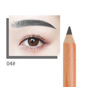 Embroidery Eyebrow Pencil Hard Core Waterproof Makeup (Color: Grey)