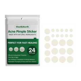 Repairing Essential Oil Waterproof Acne Patch Breathable (Option: 24pce)