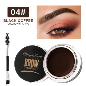 Eyebrow Dye Cream Waterproof Long Lasting Singl Gel (Option: D)